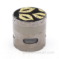 Hexagonal ẹgbẹ sitika PU oni-Layer siga grinder